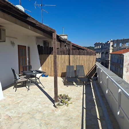 Terrace Dream View Over Amphitheatre Pola Esterno foto