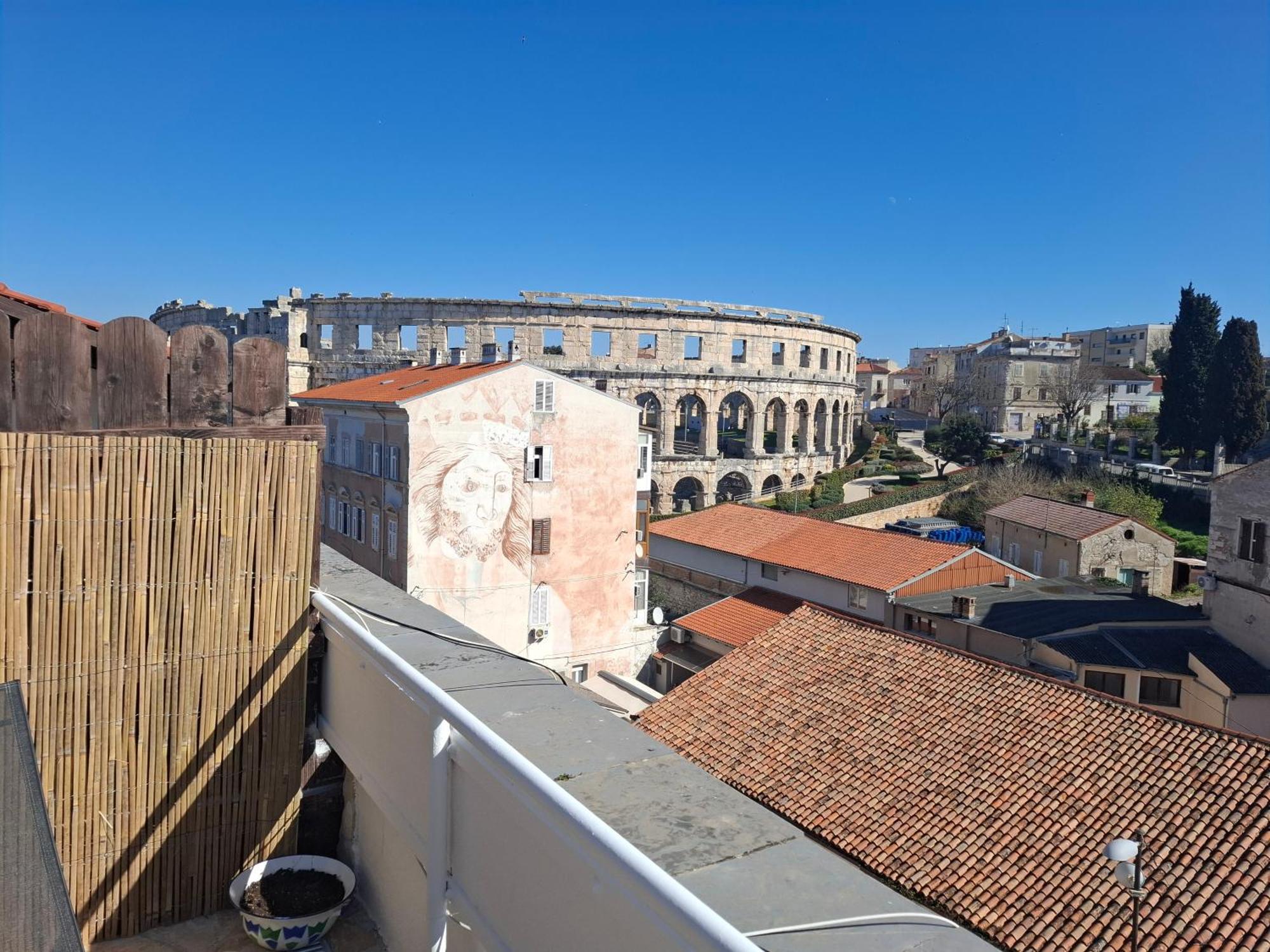 Terrace Dream View Over Amphitheatre Pola Esterno foto